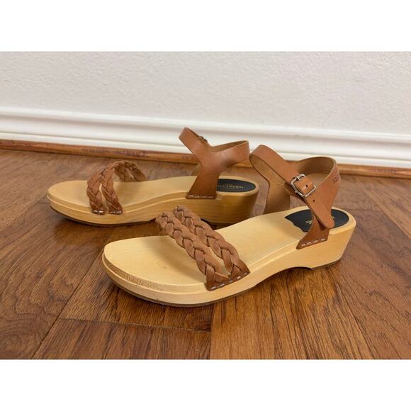 B52 Swedish Hasbeens Tanja Debutant Sandals Womens EU 41 US 11 Scandi Boho Chic - Picture 5 of 11